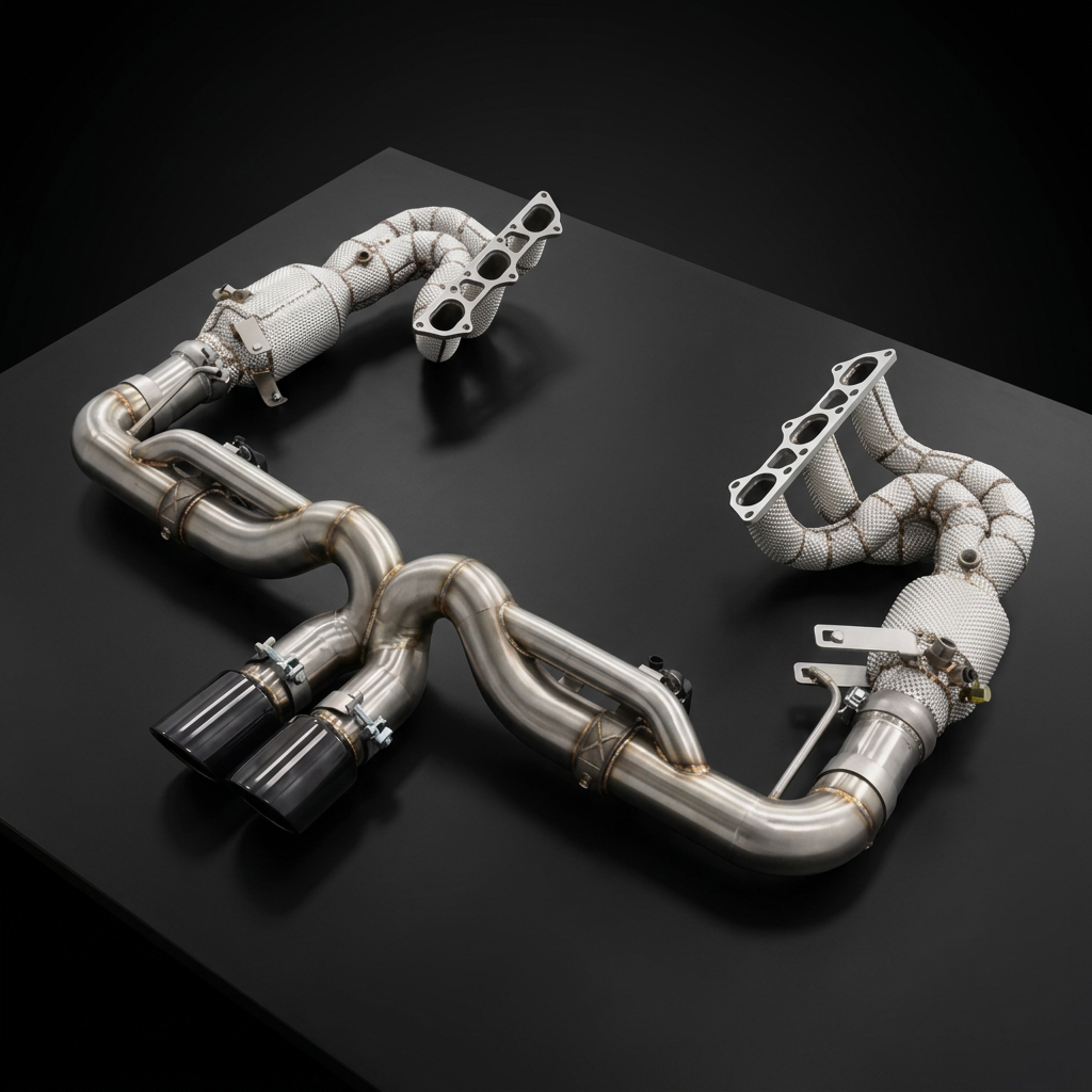 992 GT3/RS Stainless Exhaust